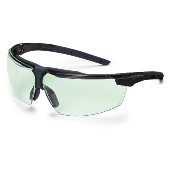 uvex - Schutzbrille i-3 hellgrün supravision vario. schwarz/grau