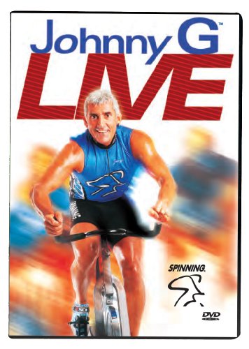 Spinning® Unisex-Adult Fitness DVD Johnny G Live, Full Color