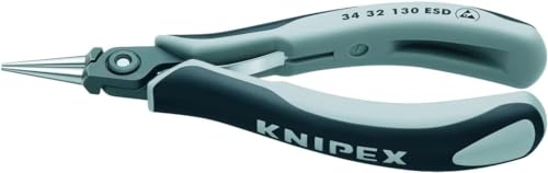 Knipex elektronikrundzange l.135mm esd din/iso9654/9655 gerade/spitz