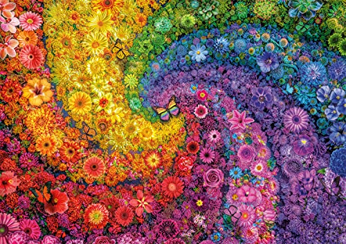 Buffalo Games - Color Explosion - Botanic Rainbow - 300 große Puzzleteile