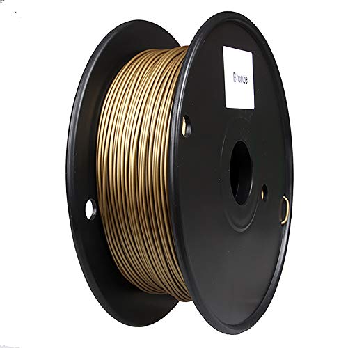 PLA-Filament 1,75 Mm Metall 3D-Drucker PLA-Filament 1,75 Mm 0,5 Kg Pro Spule, Metallbronze PLA