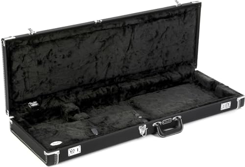 Fender Classic Series Wood Case - Mustang®/Duo SonicTM, Black