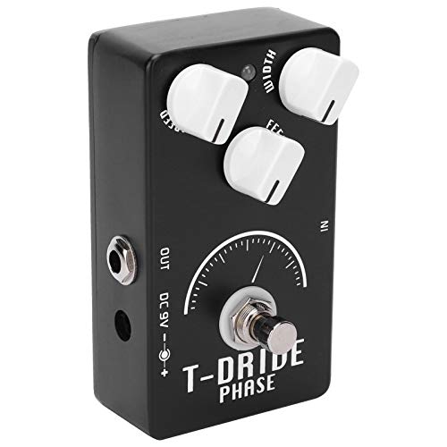 Phase Shifter Pedal, Gitarren-Phaser-Pedal Langlebiges professionelles Metall für Gitarristen für E-Gitarre für Musikliebhaber