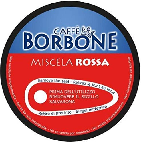 CAFFÈ BORBONE - MISCELA ROSSA - Box 90 DOLCE GUSTO KOMPATIBLE KAPSELN 7g