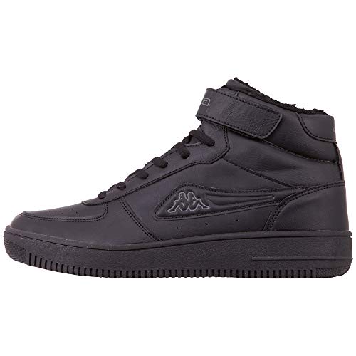 Kappa Unisex-Erwachsene BASH MID FUR Sneaker, 1111 Black