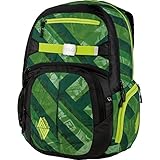 Nitro Hero Pack / großer trendiger Rucksack Tasche Backpack / mit gepolstertem Laptopfach und weiteren tollen Features / Schoolbag / Schulrucksack, 1131-878011, Wicked Green, 52