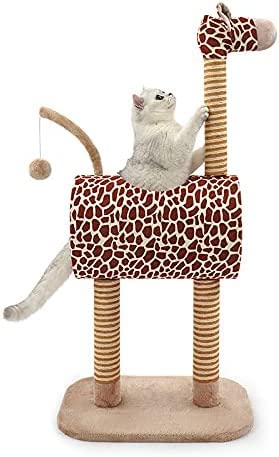 Kletternde Katze Einhorn und Giraffe Katze Klettergerüst Tierform Katzenkratzbaum Kätzchen Möbel Plattform Katzenklettergerüst Katzenhaus Katzenbaum
