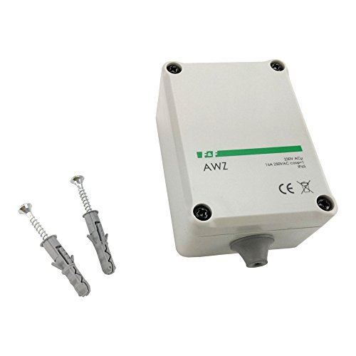 Dämmerungsschalter mit Internen Licht Sensor Dämmerungssensor Lichtsensor regulierbar Dämmerungssautomat AWZ F&F 1047