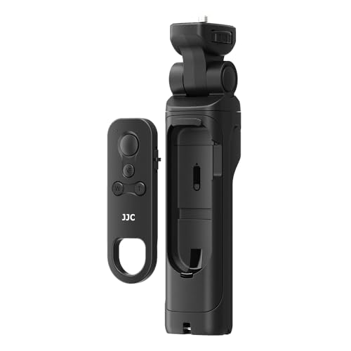 JJC Kamera Handgriff Mini Griffstativ mit BR-E1 Bluetooth Fernbedienung für Canon EOS R5 R6 R RP 6DII 90D 77D 850D 800D 200DII 200D M6II M50 M200 G5XII G7XIII SX70HS, Ersetzt Canon HG-100TBR