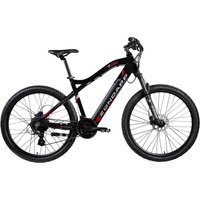 Zündapp E-Bike MTB Z898 27,5 Zoll RH 48cm 24-Gang, 504 Wh schwarz rot