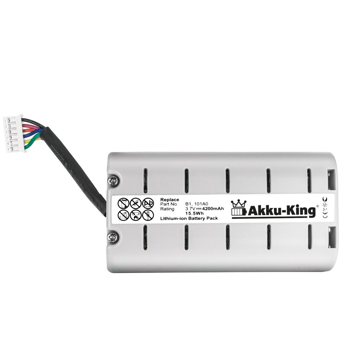 Akku-King Akku kompatibel mit Pure ChargePAK B1, 101A0 - Li-Ion 4200mAh - für One Mini, VL61114, EVOKE1, Evoke D2, Evoke D2 Domino