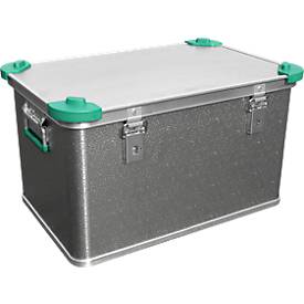 Standard-Box, Leichtmetall, mit Stapelecken, 60 l
