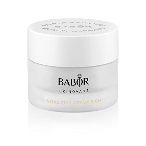 BABOR SKINOVAGE Vitalizing Cream Rich, Reichhaltige Gesichtscreme für müde und fahle Haut, Revitalisierende Feuchtigkeitspflege, 50 ml