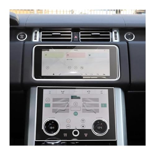 FIYFIOW Schutzfolie Auto Navigation Glas PET Für Range Für Rover Für Sport 2019 2021 Auto GPS Navigation Screen Protector Film Multimedia Radio