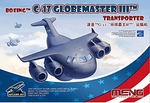 MENG-Model mPLANE-007 Boeing C-17 Globemaster III Modellbausatz, verschieden