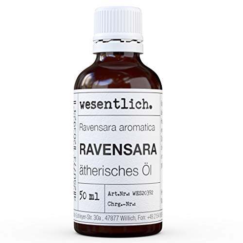 Ravensara Öl - reines ätherisches Öl von wesentlich. - 100% naturrein aus der Glasflasche (50ml)