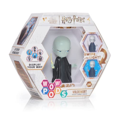Wow! PODS Harry Potter Voldemort Wizarding World Leuchtende Wackelfigur | Offizielles Spielzeug mit Mystery Light Reveal | Collect Connect and Display, Mehrfarbig