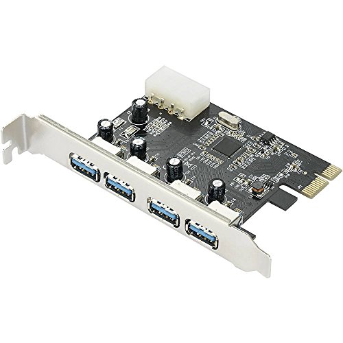 Renkforce 4 Port USB 3.0-Controllerkarte USB-A PCIe