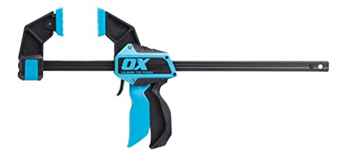 OX OX-P201212 Pro Heavy Duty Bar Clamp-12 / 300mm Hochleistungsstangenklemme, Mehrfarbig, 12-Inch/300 mm