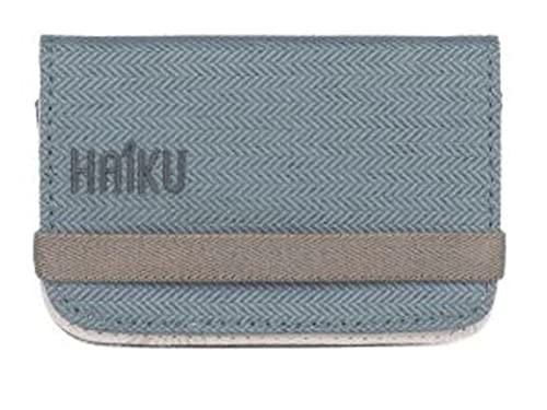HAIKU RFID Mini Wallet 2.0, Minimalistische Taschen- und Geldbörse, RFID-Blockierung, Kreditkarten- und Ausweishalter mit zusätzlichem Schutz, Balsam, RFID-Geldbörse