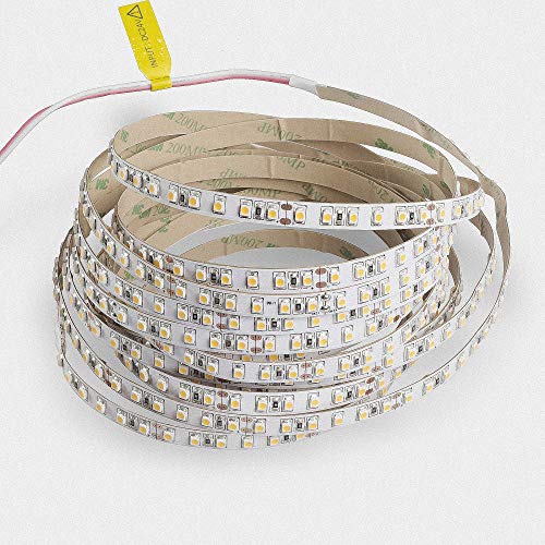 Mextronic LED Streifen LED Band LED Strip 3528 Warmweiß (2700K) 48W 500CM 24V IP20