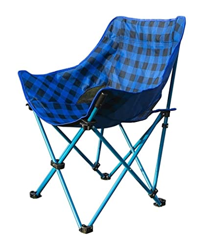 GOYOUTON Camping Stuhl Klappstuhl Tragbarer Ultraleichter Kompakter Faltender Camping Rucksack Stühle Kapazität Kompakter Leichter Klappstuhl Camping Stühle Für Erwachsene/E/Size