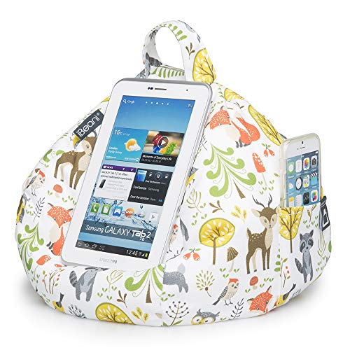 iBeani iPad & Tablet Ständer / Sitzsack Kissenhalterung für alle Geräte / jeden Winkel auf jeder Oberfläche - Waldszene