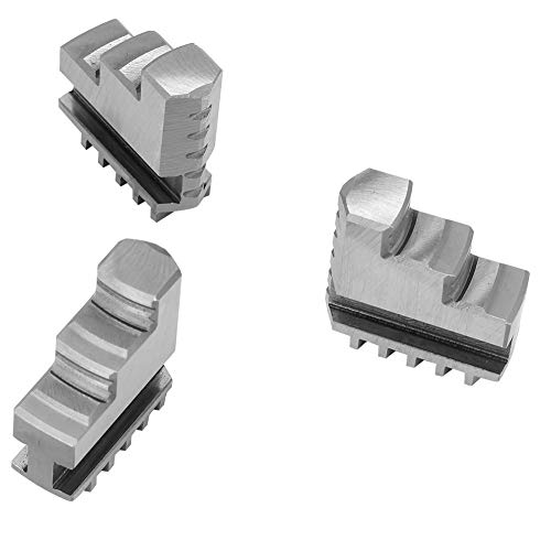 3 Stück K11–80 Innenkackenfutter selbstzentrierende Metall-Drehfutter-Backen Metallfutter-Drehmaschinen-Teile