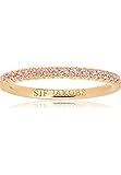 Sif Jakobs Jewellery Damen-Damenring 925er Silber Zirkonia 52 Gold, Rosa 32005986