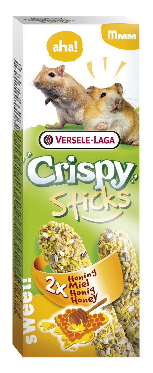 Versele Sticks Hamster-Rennmäuse Honig 2 Stück 110 g