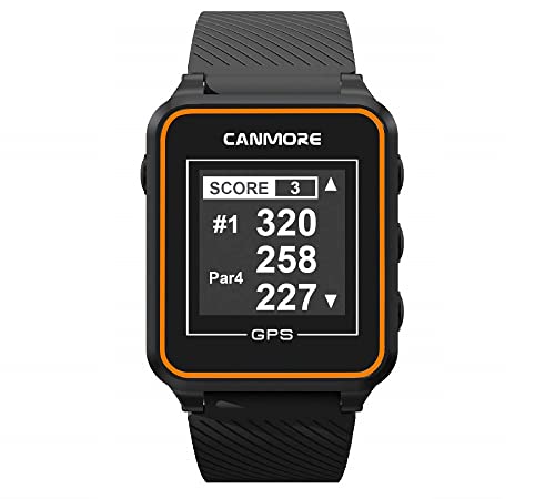 CANMORE TW356 GPS Golf-Uhr (orange)