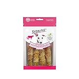 Dokas Hunde Snack Hühnerbrust Kaurolle | 10x90 g Hundesnack