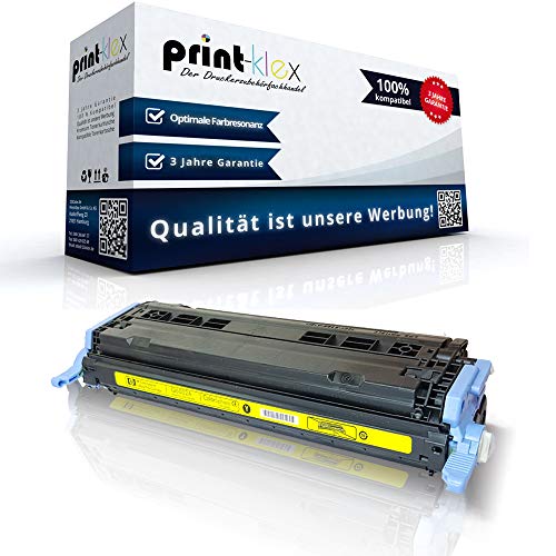 Print-Klex kompatibler XL Toner YELLOW für HP Q6002A 124A Color LaserJet 2605DN Color LaserJet 2605 DTN Color LaserJet CM 1015 Color LaserJet CM 1015 MFP Q6002A