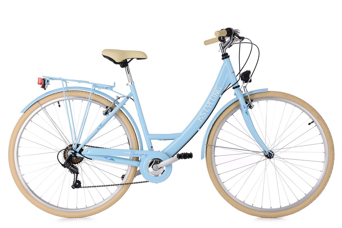 KS Cycling Damenfahrrad 28'' Toscana blau RH 48 cm
