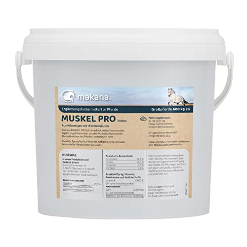 Makana Muskel Pro mit Mikroalgen, 5 kg Eimer, 1er Pack (1 x 5 kg) …