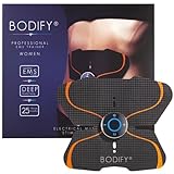 Bodify® EMS Trainingsgerät zur gezielten Stimulation der Bauch Muskulatur! - Muskelaufbau - Bauchtrainer - Stimulationsgerät Bauch Muskeln - Bauchmuskeltrainer für Männer und Frauen Das ORIGINAL