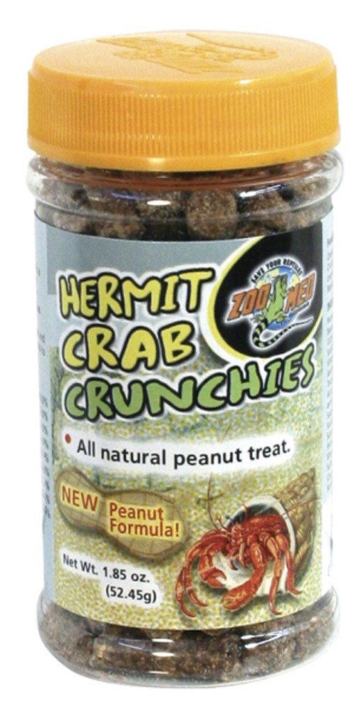 Zoo Med (4 Pack) Hermit Crab Natural Peanut Butter Crunchies Nutritious Treats