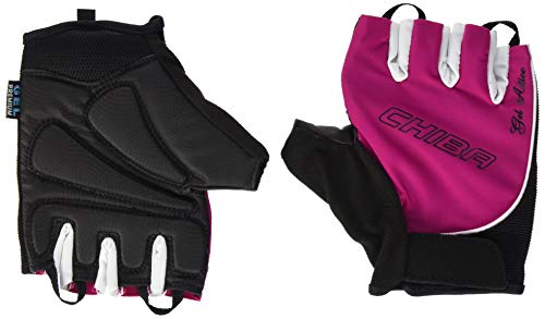 Chiba Damen Handschuh Gel, pink, L