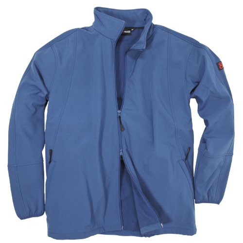 Abraxas Softshell-Jacke Arosa in großen Größen, Royalblau, Größe:8XL