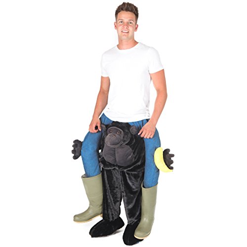 Bodysocks® Gorilla Huckepack (Carry Me) Kostüm für Erwachsene