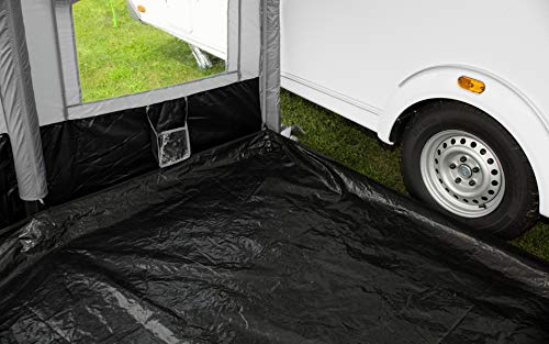 BERGER Bodenwanne Molina II Wohnwagen Camping Wanne Plane Reisevorzelt Vorzelt Zelt Boden schwarz