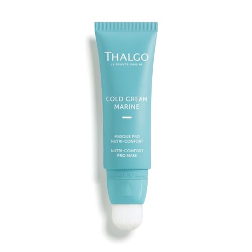THALGO Nutri-Comfort Pro-Maske Creme Cold Cream Marine 2.0 mit integriertem Pinsel, 50ml