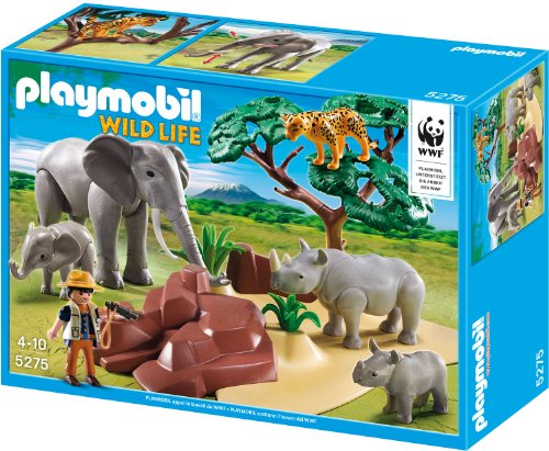 Playmobil 5275 - WWF-Forscher bei afrikanischen Savannentieren