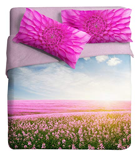 Ipersan Panorama Bettwäsche mit Fotodruck Fine Art Baumwolle Organic Multifarben
