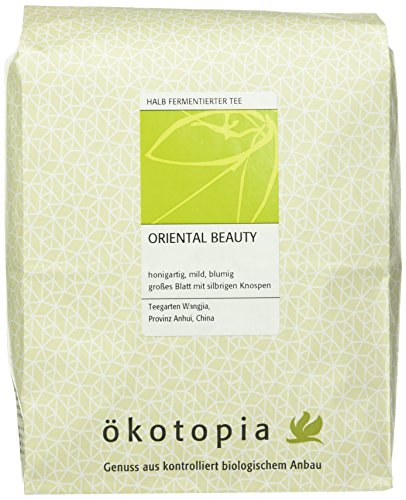 Ökotopia Halb fermentierter Tee Oriental Beauty, 1er Pack (1 x 500 g)