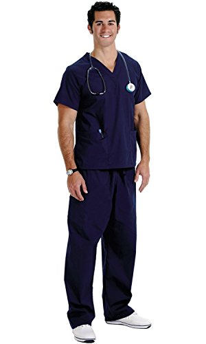 NCD Medical/Prestige Medical 50405 premium scrubs-large-navy