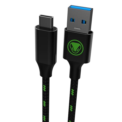 Snakebyte Charge & Data Cable X - lizenziertes USB-C Kabel für Xbox Series X|S, schnelles Laden von Xbox-Controllern, 10 GBITS/S Datenübertragung