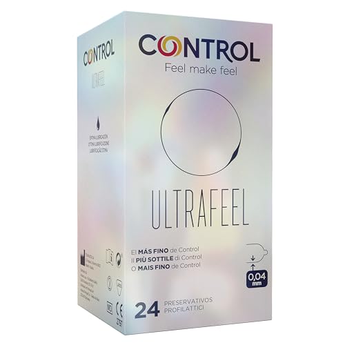 CONTROL Finissimo Ultrafeel: extradünne Kondome, 0,04 mm – 24 Kondome