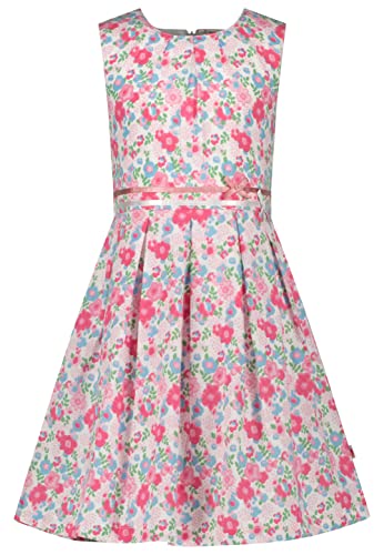 SALT AND PEPPER Mädchen Girls Dress Print Flowers Kleid, pink, Normal