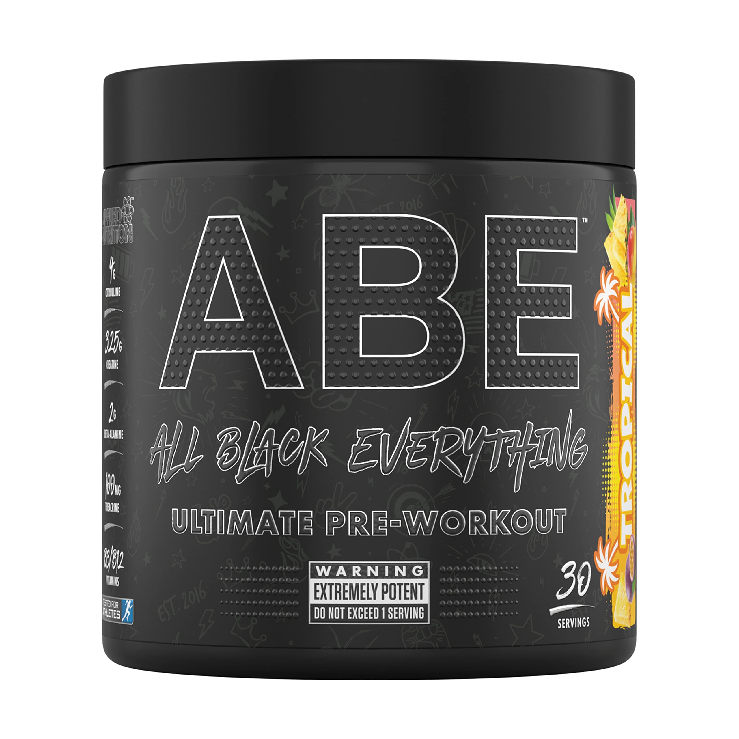 Applied Nutrition, ABE All Black Everything Tropical, 315 gramm